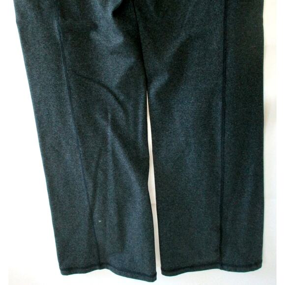 Tek Gear Women's Gray Mid Rise Straight Leg Stretch Pull On Yoga Pants Size L. - Picture 6 of 7